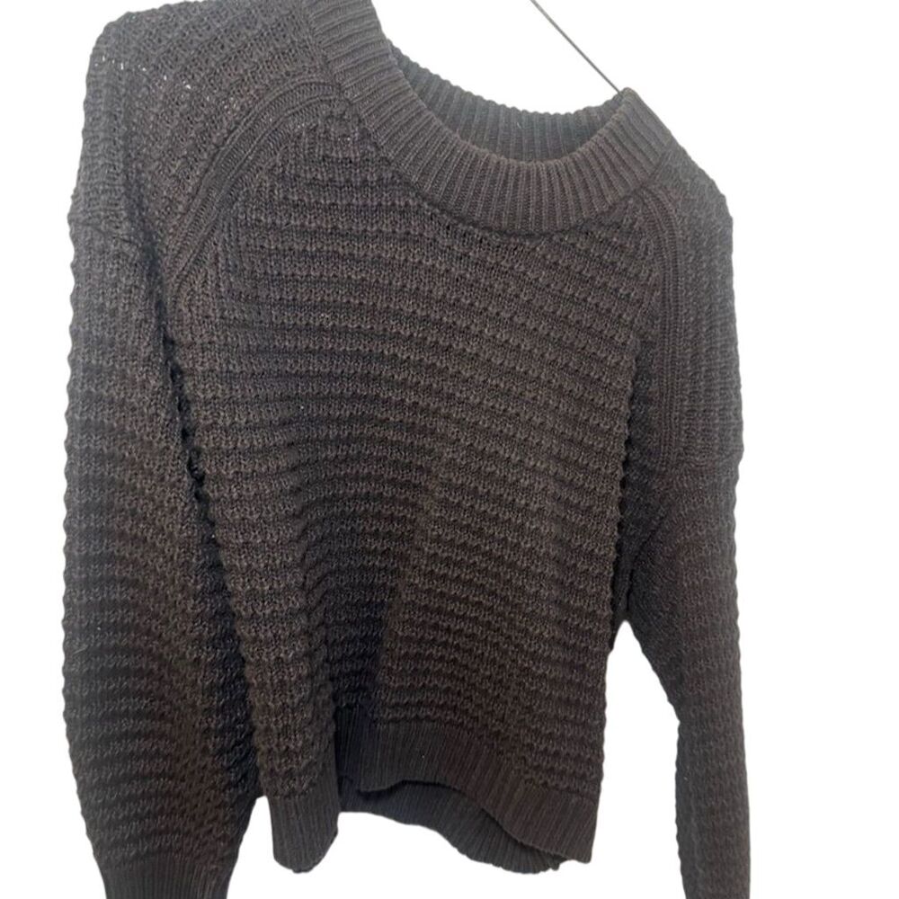 Universal Thread Women's L Brown Knit Pullover Sweater Long Sleeve